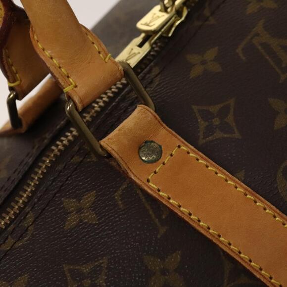 LOUIS VUITTON Monogram Keepall 55 Boston Bag M41424 - Picture 10 of 16